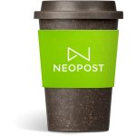 Lime Kooshty Brown Bean Plastic Double-Wall Tumbler – 400ml