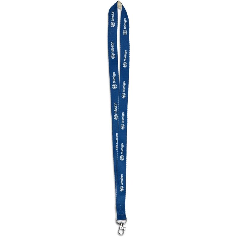 NAVY Altitude Taiga Recycled PET Lanyard