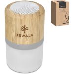 Okiyo Heiwa Bamboo Bluetooth Speaker & Night Light