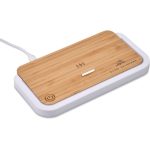 Okiyo Yoru Bamboo Wireless Charger & Night Light