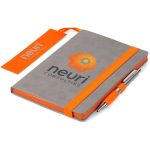 ORANGE Altitude Colourblock A5 Soft Cover Notebook