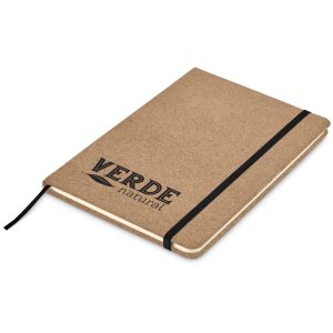 BLACK Okiyo Sakura Cork A5 Hard Cover Notebook