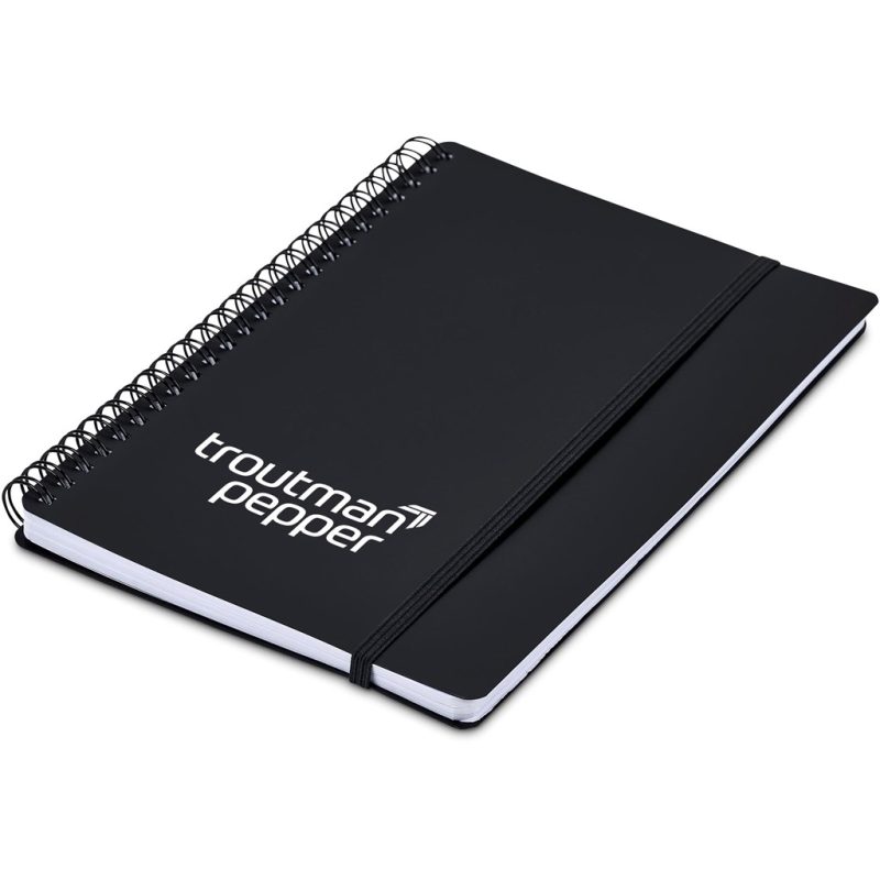 BLACK Altitude Noodle A5 Spiral Notebook