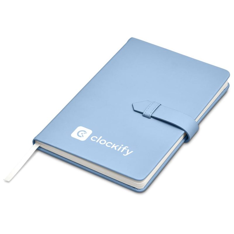 LIGHT TURQUOISE Altitude Emperor A5 Hard Cover Notebook