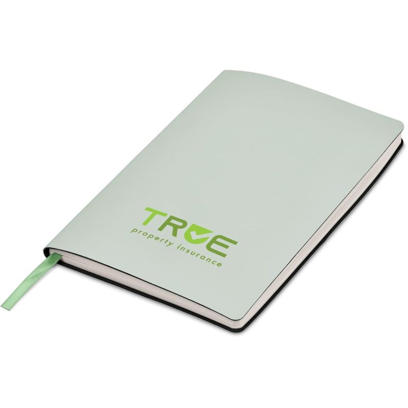 LIGHT GREEN Altitude Vogue Burford A5 Soft Cover Notebook