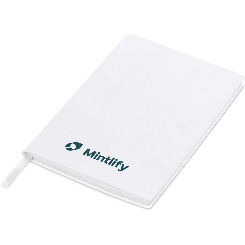 SOLID WHITE Altitude Siam A5 Soft Cover Notebook