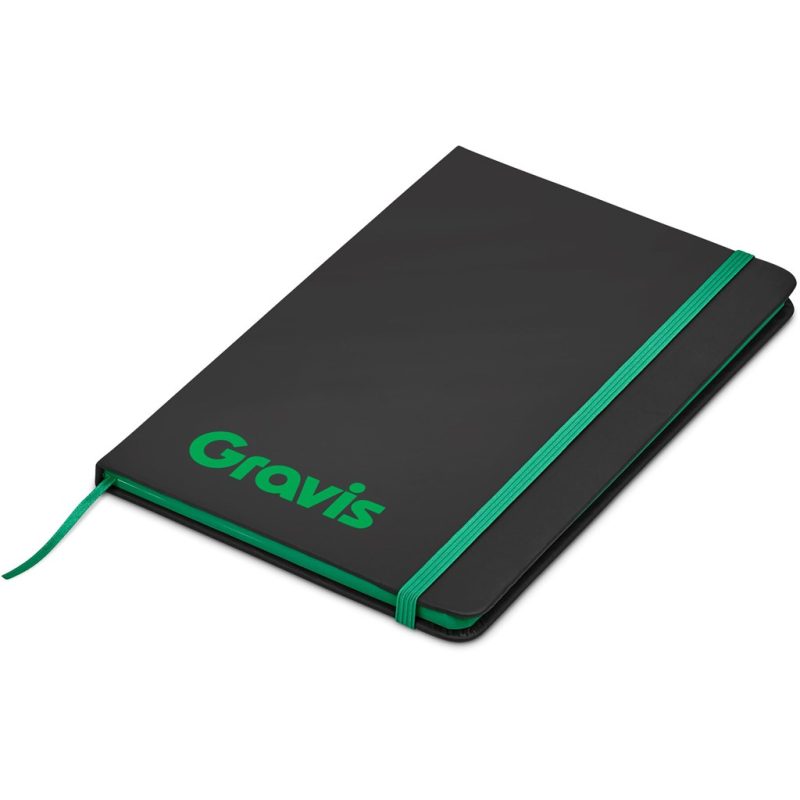 GREEN Altitude Sigma A5 Hard Cover Notebook