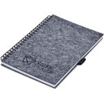 Okiyo Fuji Recycled PET Felt A5 Spiral Notebook