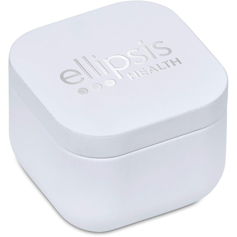 SOLID WHITE Altitude Grid Travel Pill Box