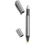 GUN METAL Altitude Writebright Highlighter Ball Pen