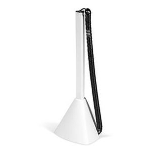 SOLID WHITE Altitude Prism Desk Ball Pen