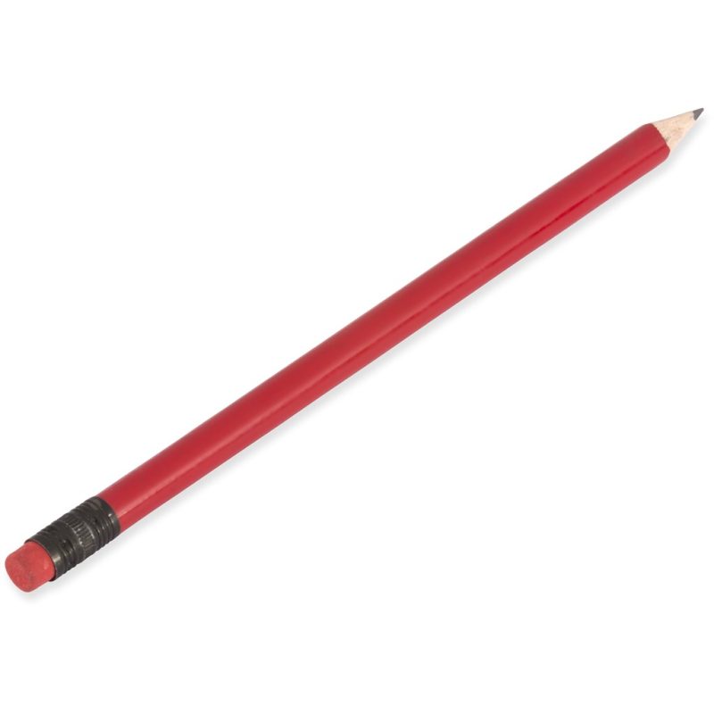 RED Altitude Brainiac Wooden Pencil
