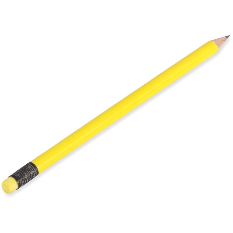 YELLOW Altitude Brainiac Wooden Pencil