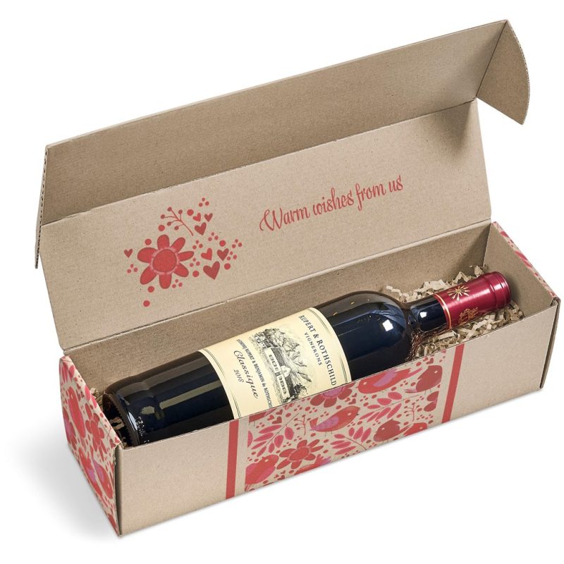 Altitude Bianca Digital Print Wine Gift Box