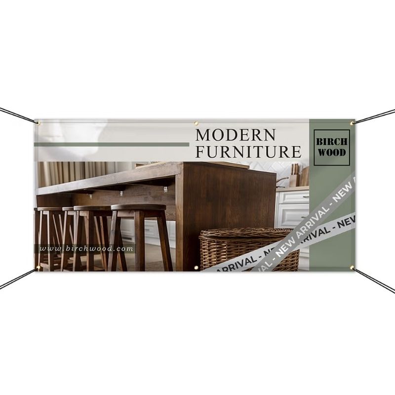 custom printed PVC Banner 3m x 1.5m | FREE Design Included!