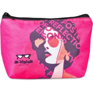 Pre-Printed Sample Hoppla Leanne Recycled PET Stitch-Bond Midi Toiletry Bag