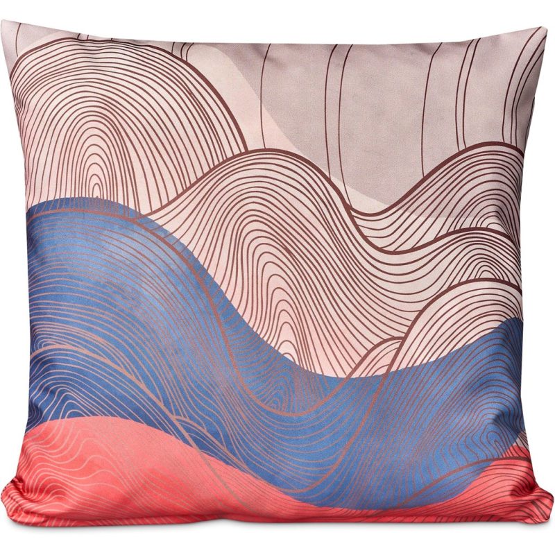 Pre-Printed Sample Hoppla Zuri Medium Scatter Cushion  Cover - excludes inner cushion