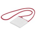 RED Hoppla Sani Tuck Money Neck Pouch