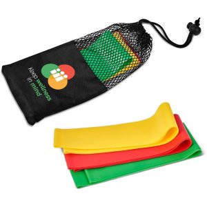 BLACK Altitude Workout Resistance Bands - Set Of 3