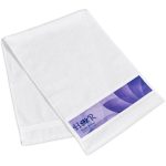 SOLID WHITE Eva & Elm Aldrin Sports & Hand Sublimation Towel