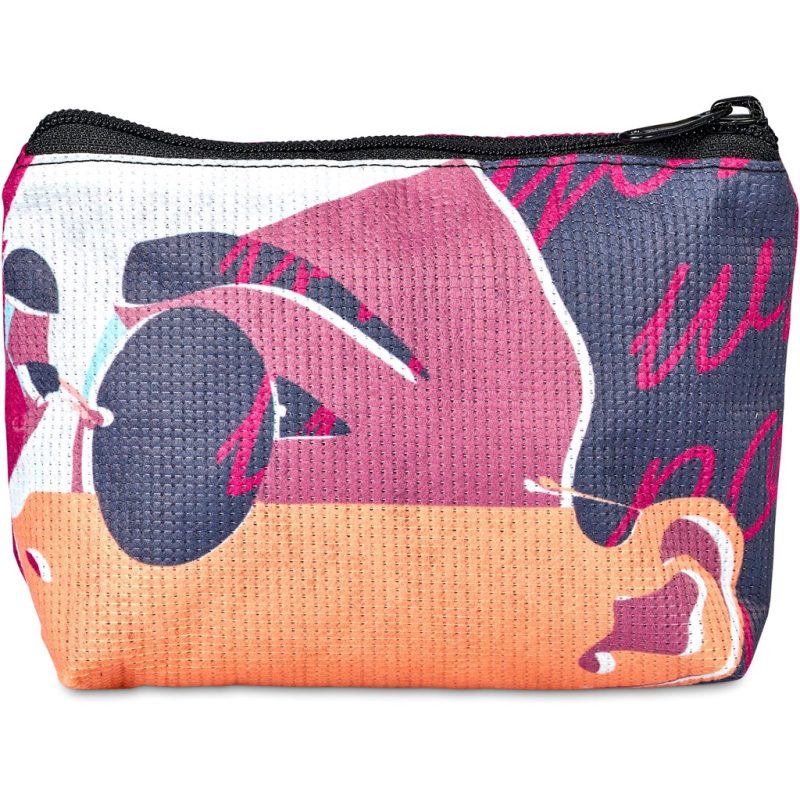 Pre-Production Sample Hoppla Recycled PET Stitch-Bond Mini Toiletry Bag