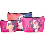 Pre-Production Sample Hoppla Recycled PET Stitch-Bond Mini Toiletry Bag