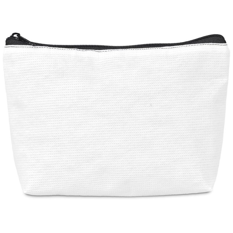 BLACK Pre-Production Sample Hoppla Leanne Recycled PET Stitch-Bond Midi Toiletry Bag