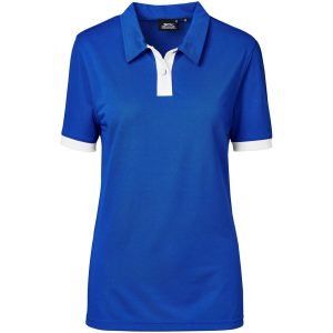 ROYAL BLUE Ladies Contest Golf Shirt - Royal Blue