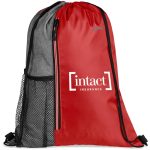 RED Slazenger Wembley Drawstring Bag