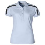 LIGHT BLUE Ladies Trinity Golf Shirt - Light Blue