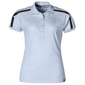LIGHT BLUE Ladies Trinity Golf Shirt - Light Blue