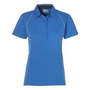 BLUE Ladies Victory Golf Shirt - Blue