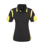 YELLOW Ladies Genesis Golf Shirt - Yellow