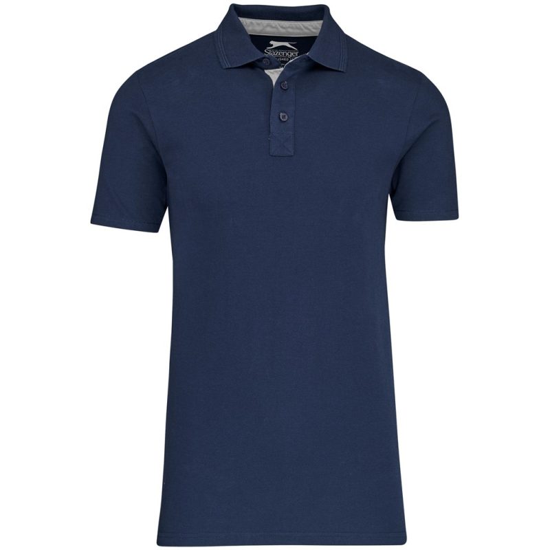 NAVY Mens Hacker Golf Shirt