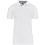 WHITE Mens Hacker Golf Shirt