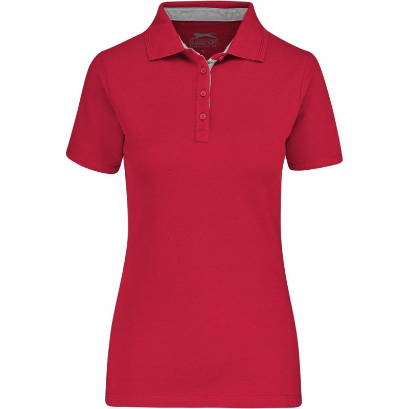 RED Ladies Hacker Golf Shirt