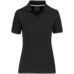 BLACK Ladies Crest Golf Shirt