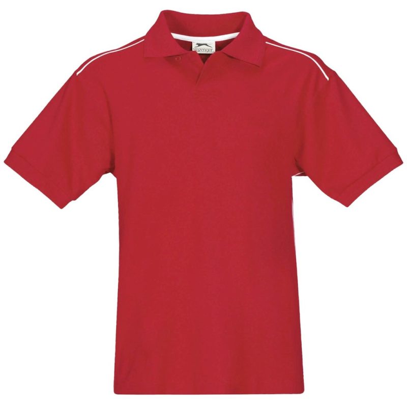SLAZ-900-R_1024X1024 RED Mens Backhand Golf Shirt - Red