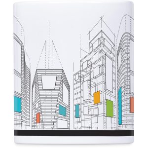 Altitude Mural Sublimation Ceramic Stationery Cup