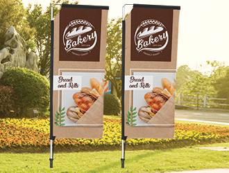 Single-Sided Telescopic Banners