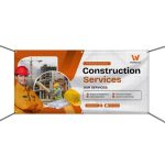 Sublimated Airtex Fabric Fence Banner 3 m x 1.5m