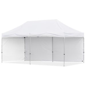 Coated Steel Sublimated Gazebo 6m x 3m - 1 Long Full- Wall Skin - 1 Short Full-Wall Skin