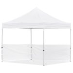 Coated Steel Sublimated Gazebo 3m x 3m - 2 Half-Wall Skins