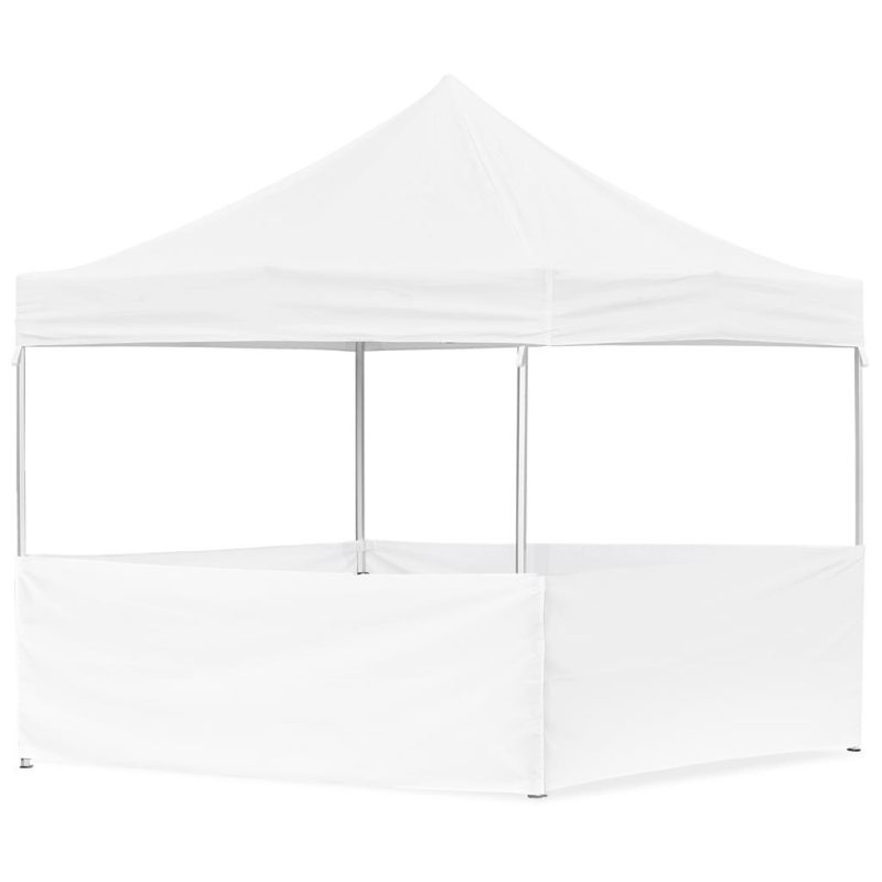 Coated Steel Sublimated Gazebo 3m x 3m - 4 Half-Wall Skins