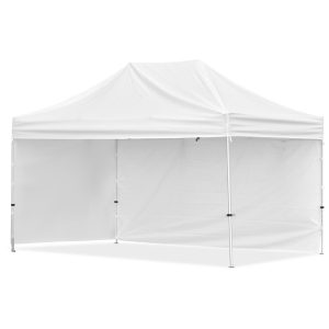 Coated Steel Sublimated Gazebo 4.5m x 3m - 1 Long Full-Wall Skin - 1 Short Full Wall Skin