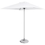 Fade Resistant Parasol Single Round Pole 2m x 2m