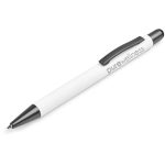 SOLID WHITE Altitude Silky Stylus Ball Pen