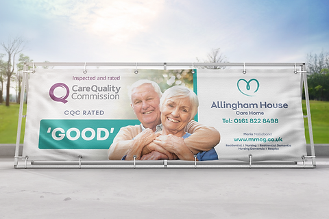 Sublimated A-Frame With Fabric