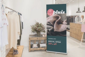 Indoor Pull Up Banners