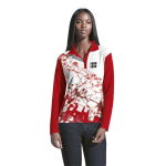 Ladies Long Sleeve Golf Shirt Custom Design